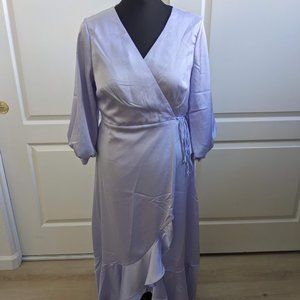 NWT Liquorish Wrap Dress - Bridesmaid Wedding Guest Easter